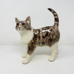 Winstanley Grey & White Cat Standing - Size 6