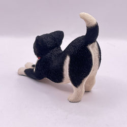 Vintage Sherratt & Simpson Black & White Cat Stretching (Boxed)