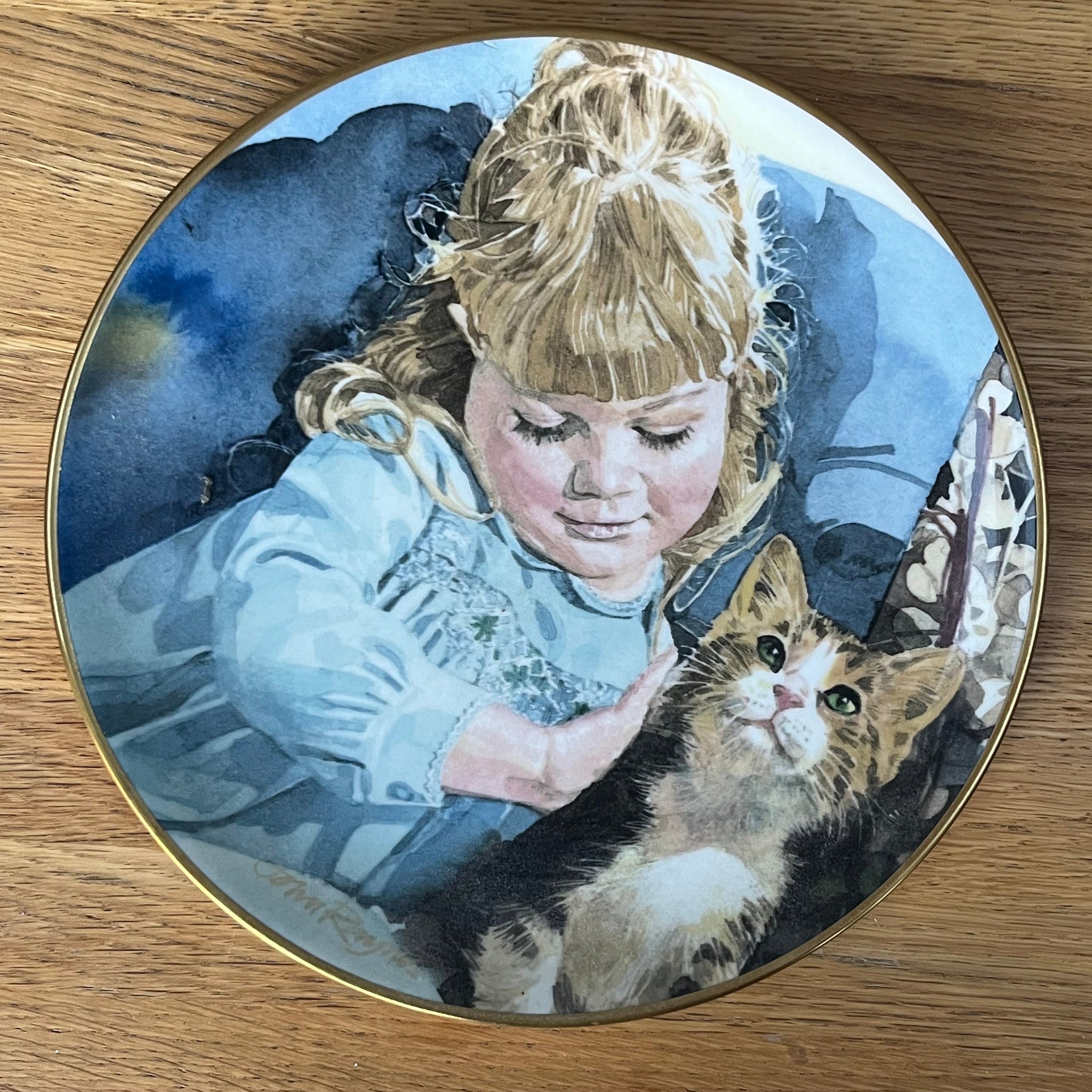 Vintage Plate Two's Company by Coalport / Barnardo's
