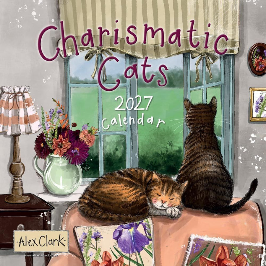 2027 Charismatic Cats Calendar by Alex Clark