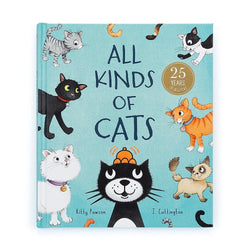 All Kinds of Cats Book, by Jellycat