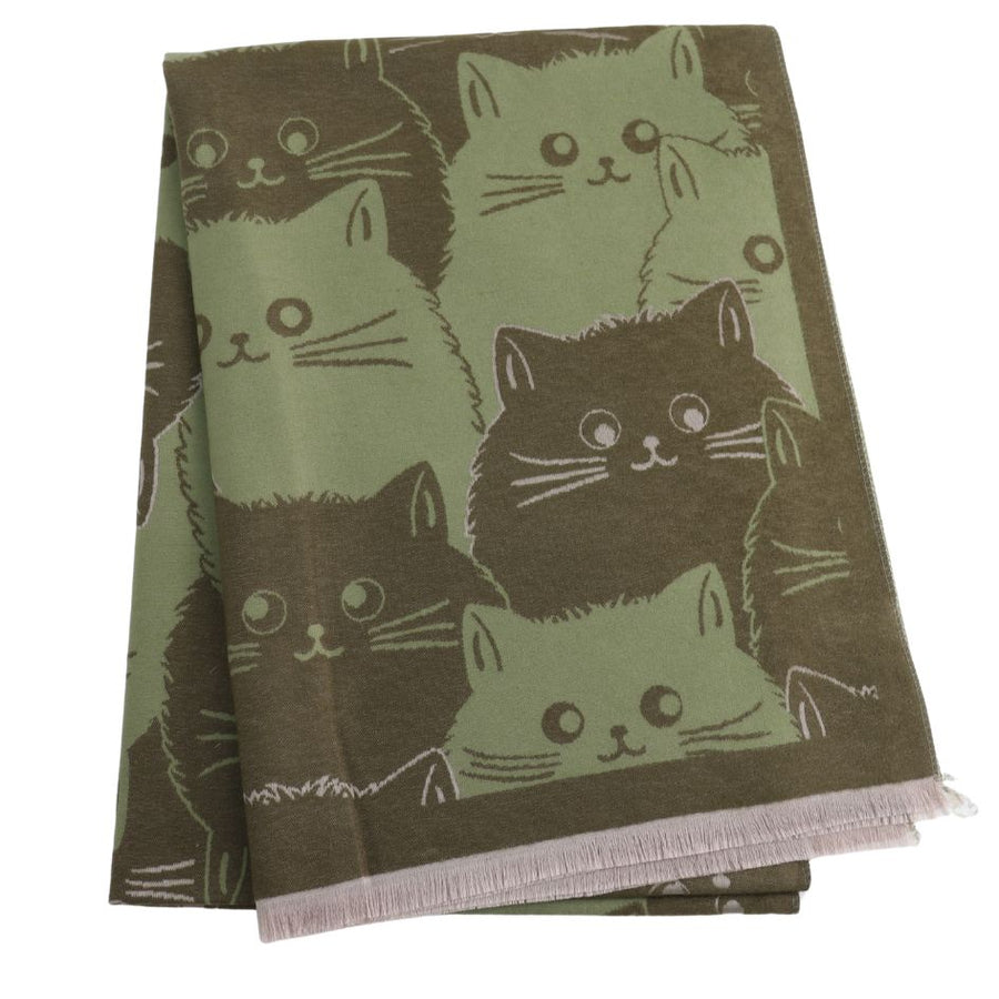 All Over Moggies Scarf