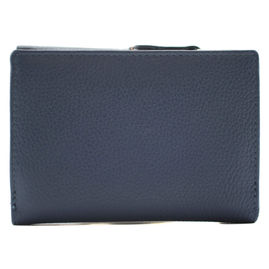 Alley Cats Tri-fold Leather purse