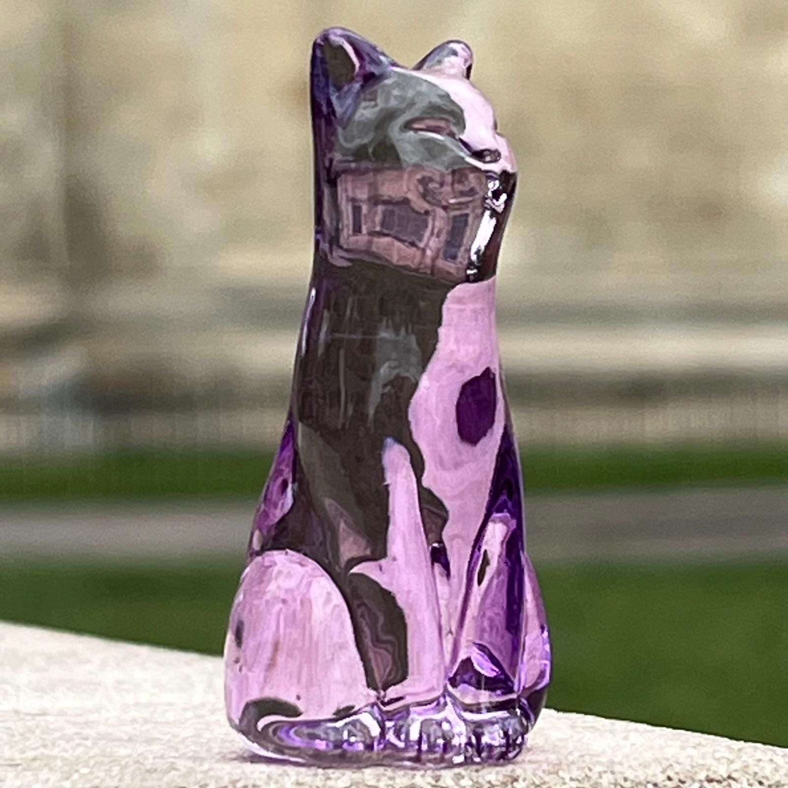 February Lucky Glass Kitten