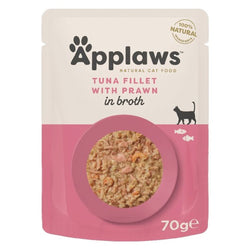 Applaws Tuna Fillet with Prawn Pouches