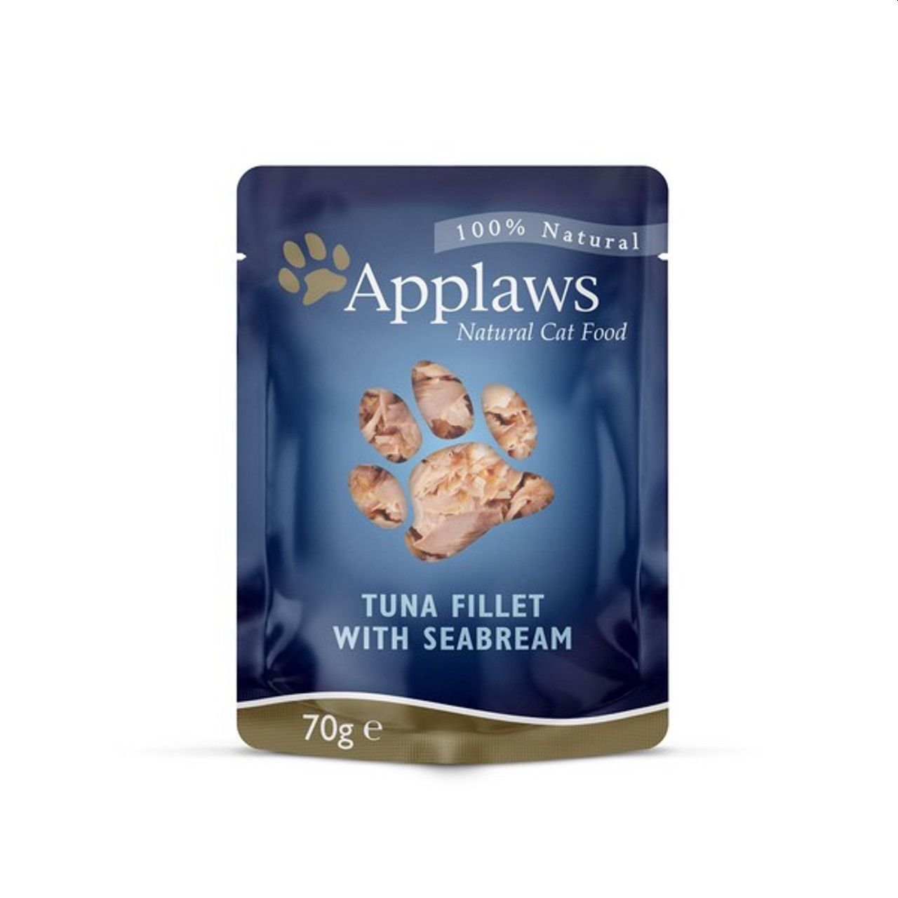 Applaws Tuna Fillet and Sea Bream Pouches