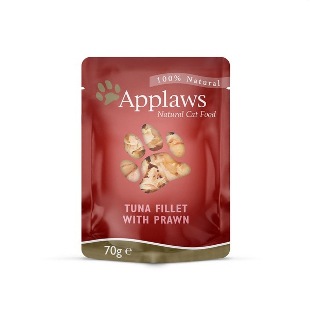 Applaws Tuna Fillet with Prawn Pouches