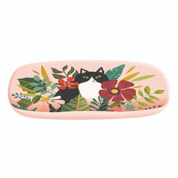 Art Cat Garden Glasses Case