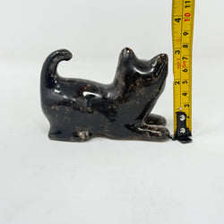 Winstanley Black & White Cat Laying - Size 1