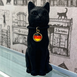 8cm Original Lucky Cat with Germany Flag Charm
