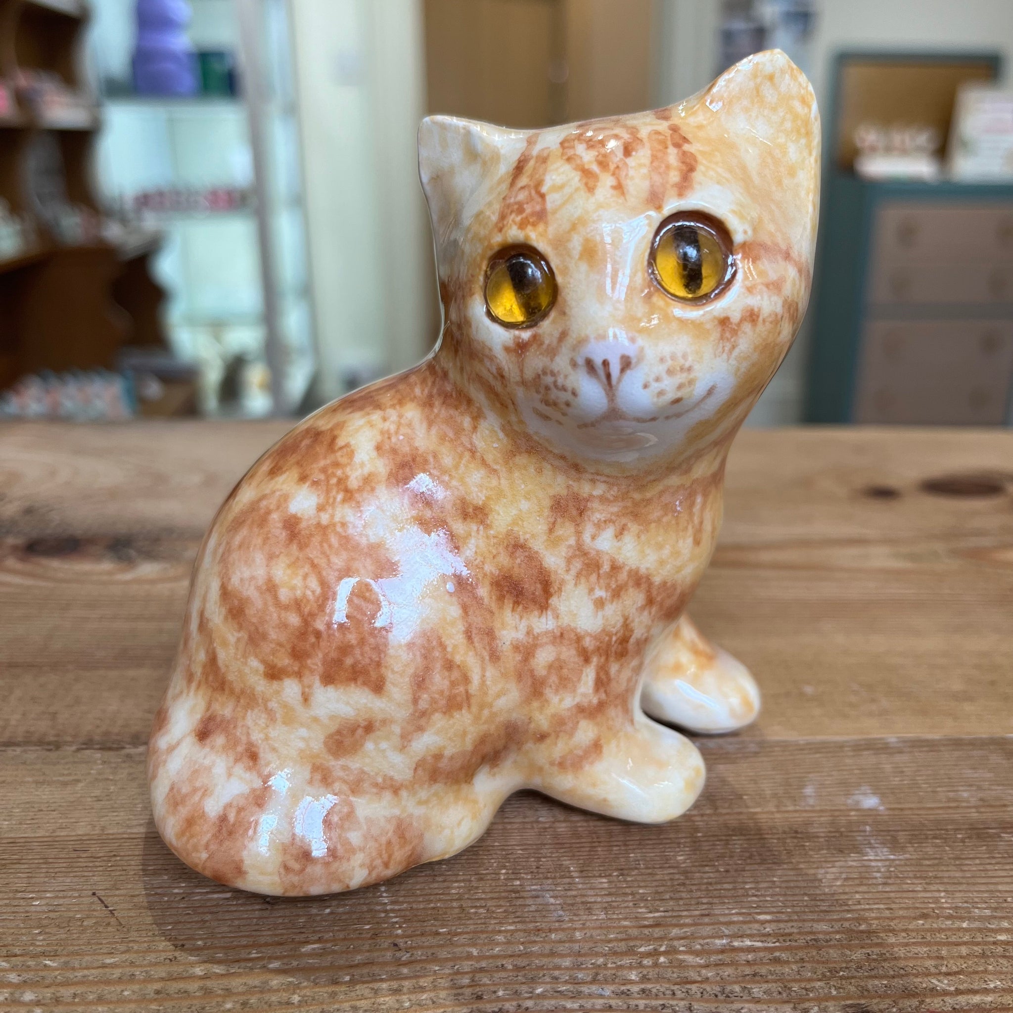 Ginger and White Winstanley Cat - Size 1