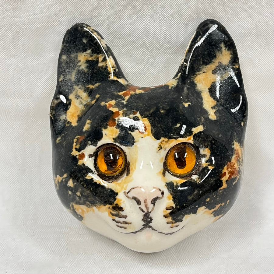 Winstanley Brindle Tortie Cat Plaque - Size 2