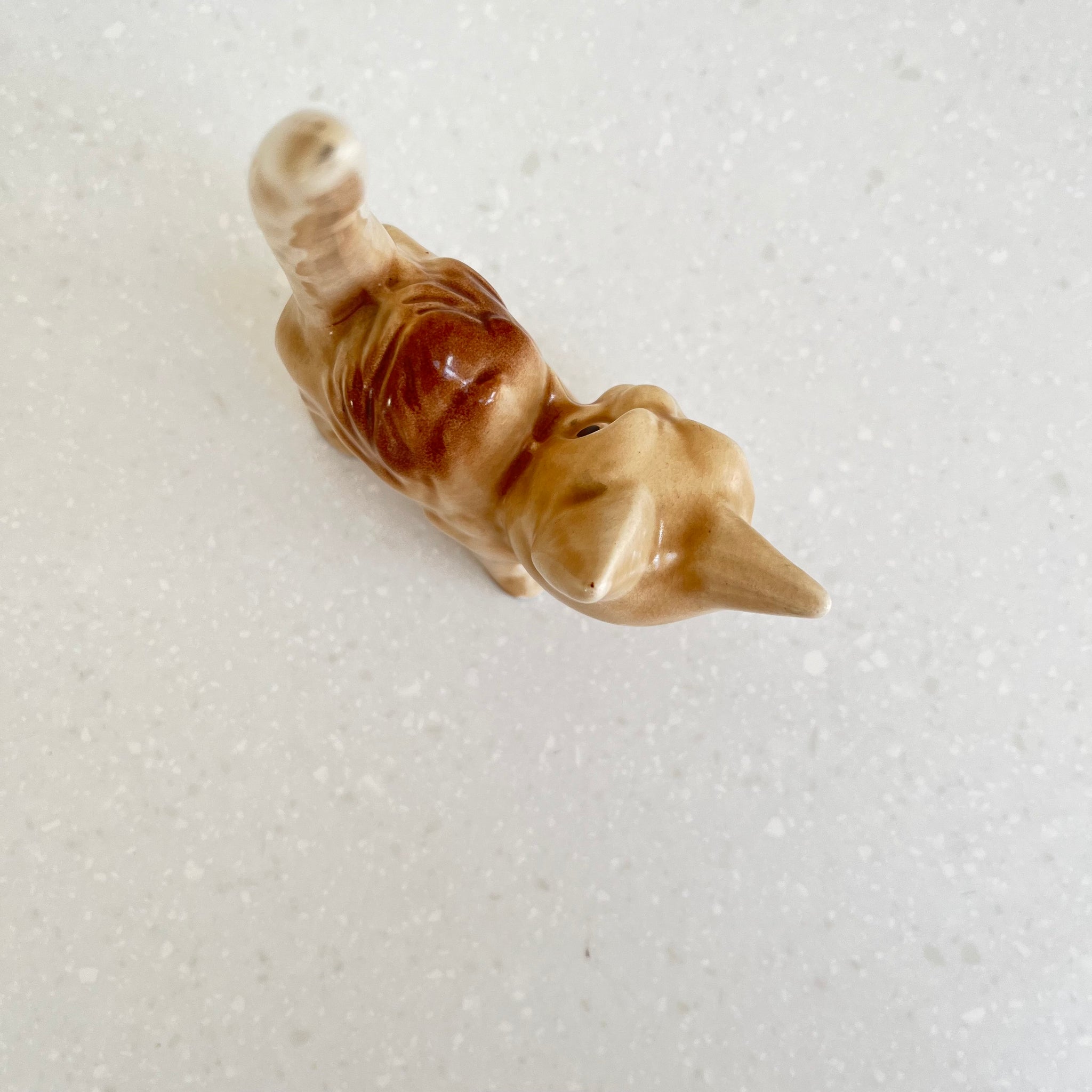 Vintage Sylvac Scaredy Cat Beige Model 1046
