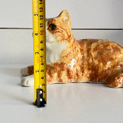 Winstanley Ginger Cat Lying Down - Size 4