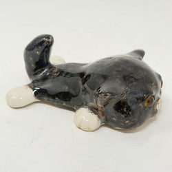 Winstanley Black & White Flat Cat - Size 1