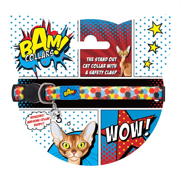 Pop Art Cat Collar