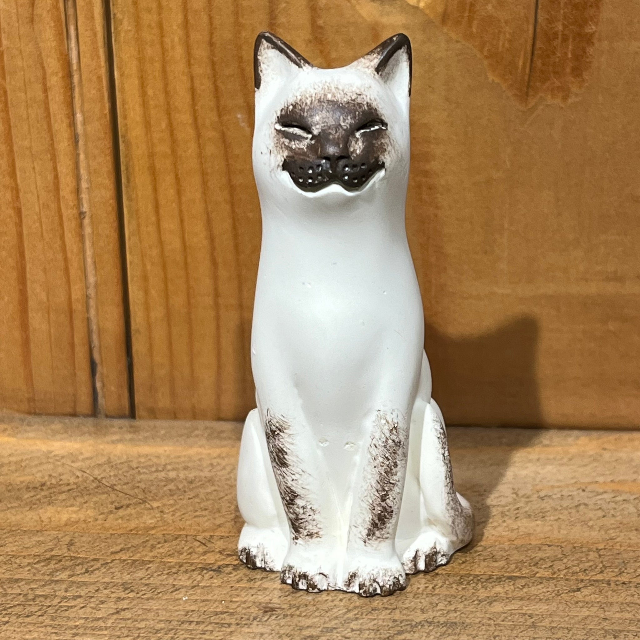 Hand-Painted Chocolate Point Original Lucky Cat