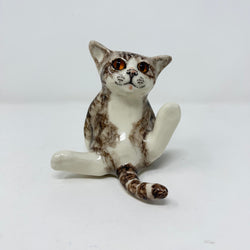 Winstanley Grey Tabby Cat Interrupted Size 2