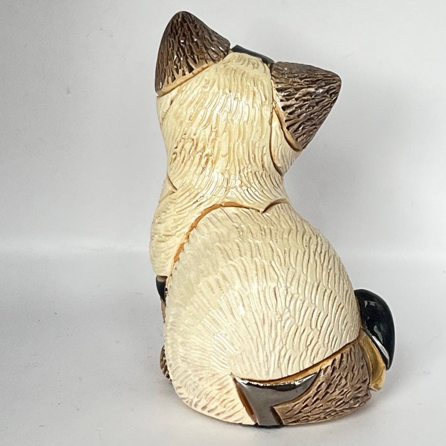 Vintage De Rosa Siamese Cat Sitting Up F322