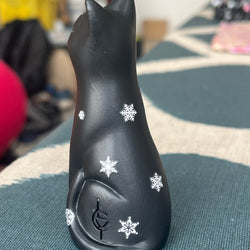 Black Snowflake Cat