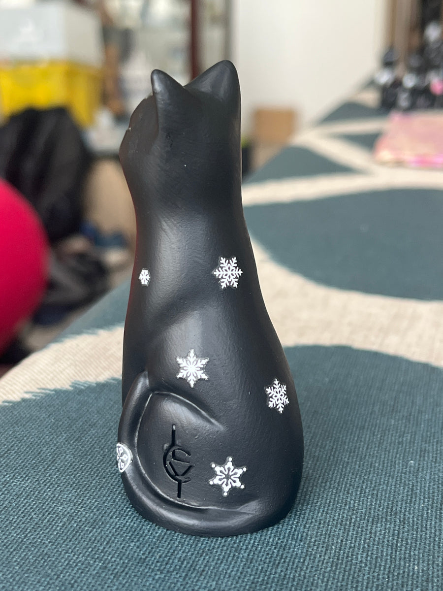 Black Snowflake Cat