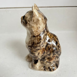 Winstanley Grey Tabby Sitting Kitten - Size 1