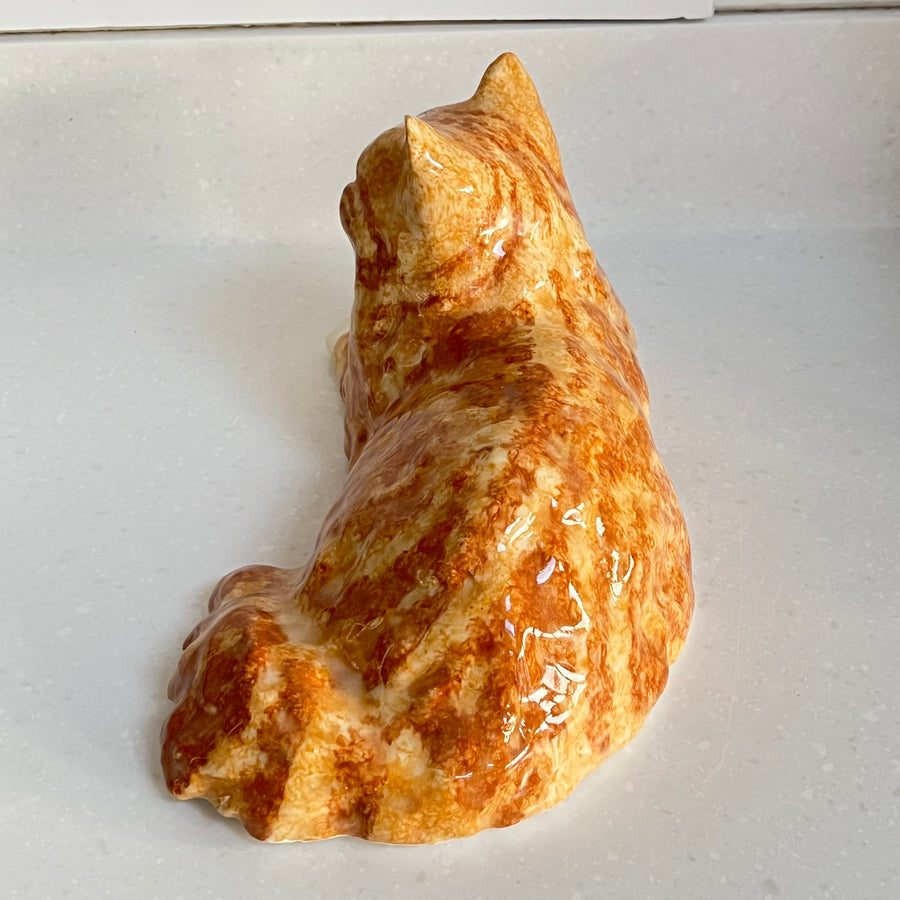 Winstanley Ginger Cat Lying Down - Size 4