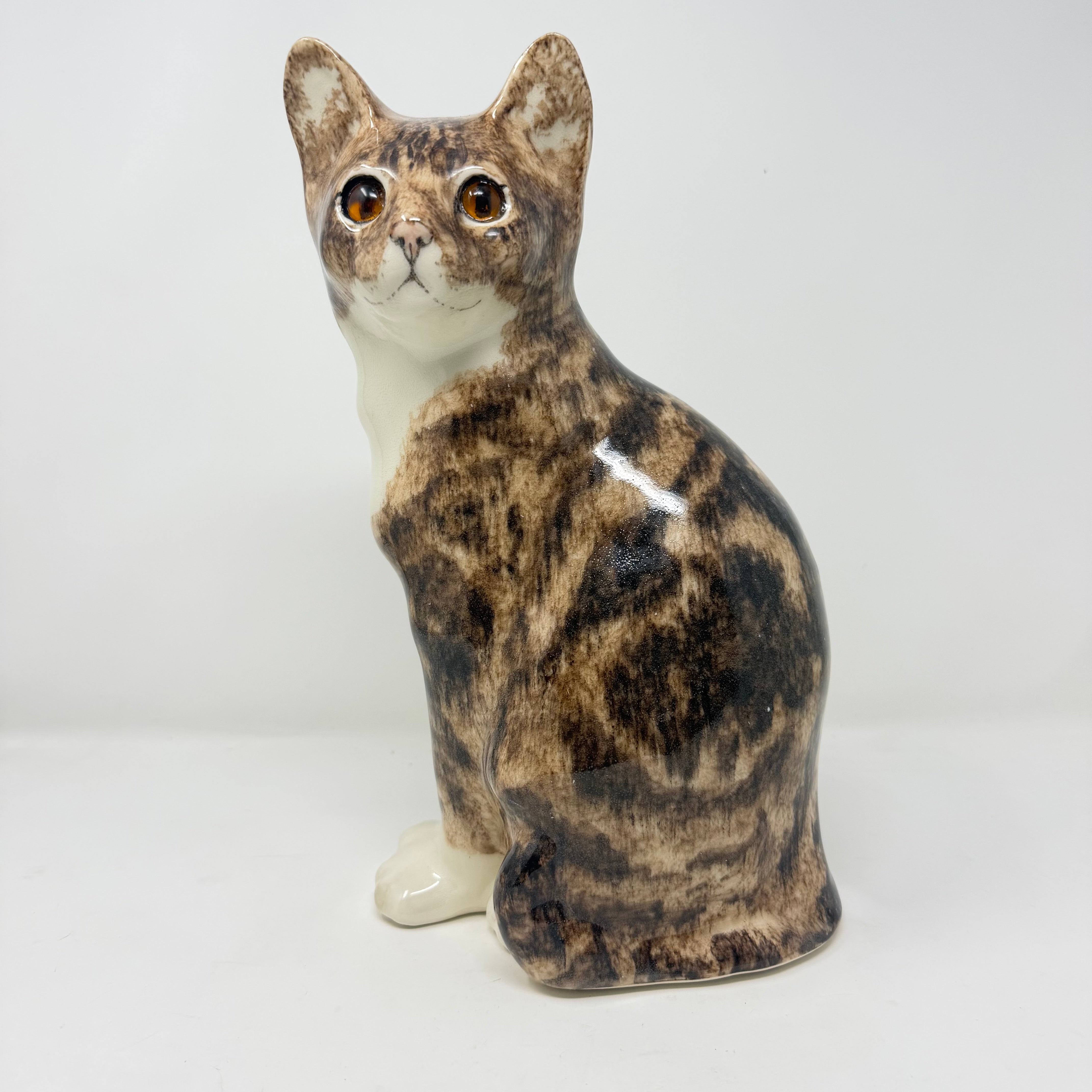 Winstanley Grey Tabby Cat Sitting - Size 6