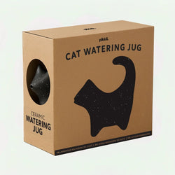 Black Cat Speckled Watering Can
