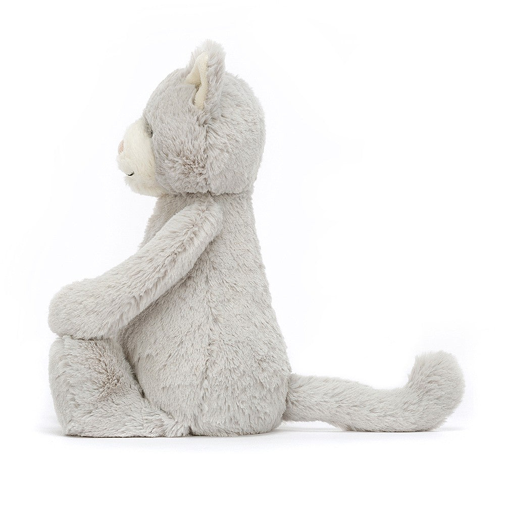 Bashful Grey Kitten by Jellycat