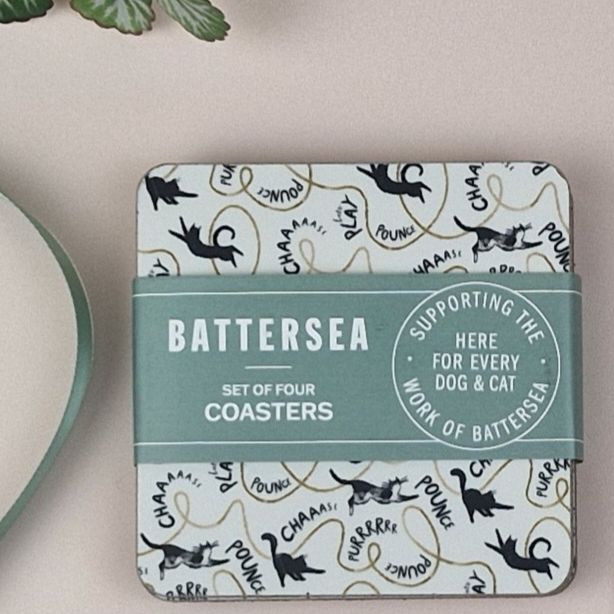 Battersea Charity Cat Coasters
