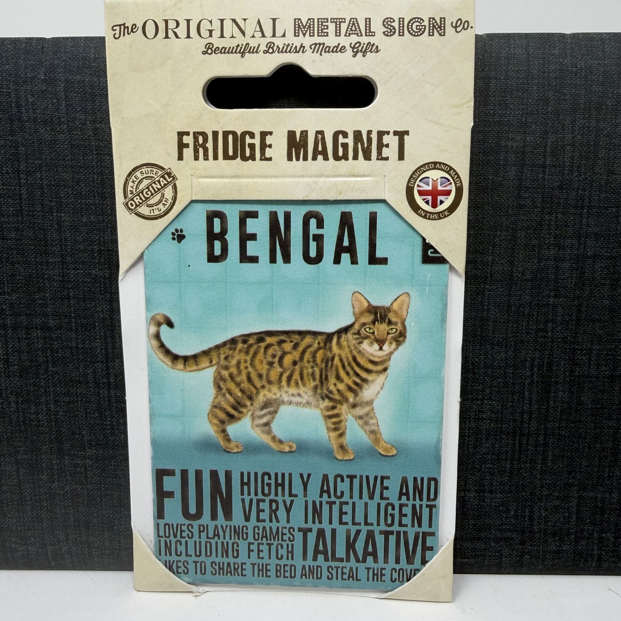 Bengal Cat Fridge Magnet