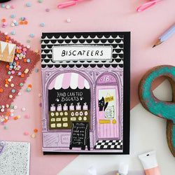Biscat Cat Shop Card
