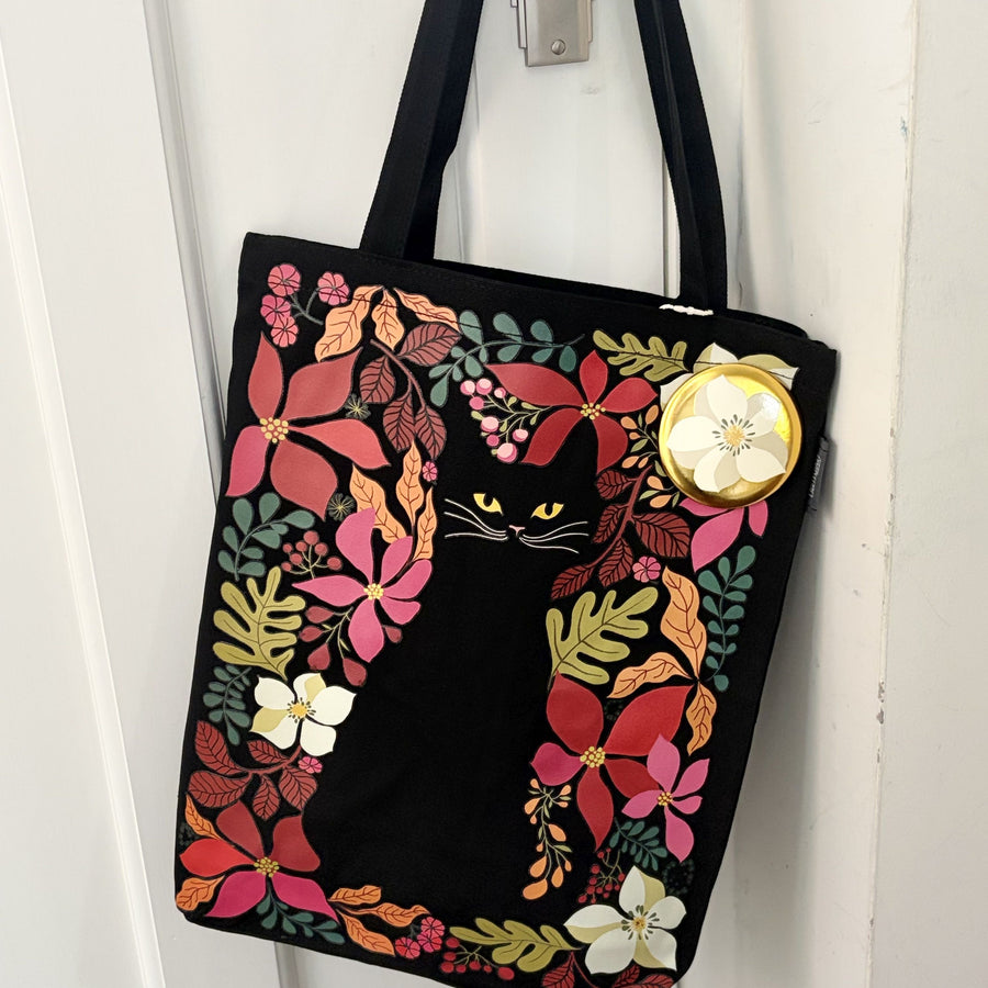 Black Cat Tote Bag