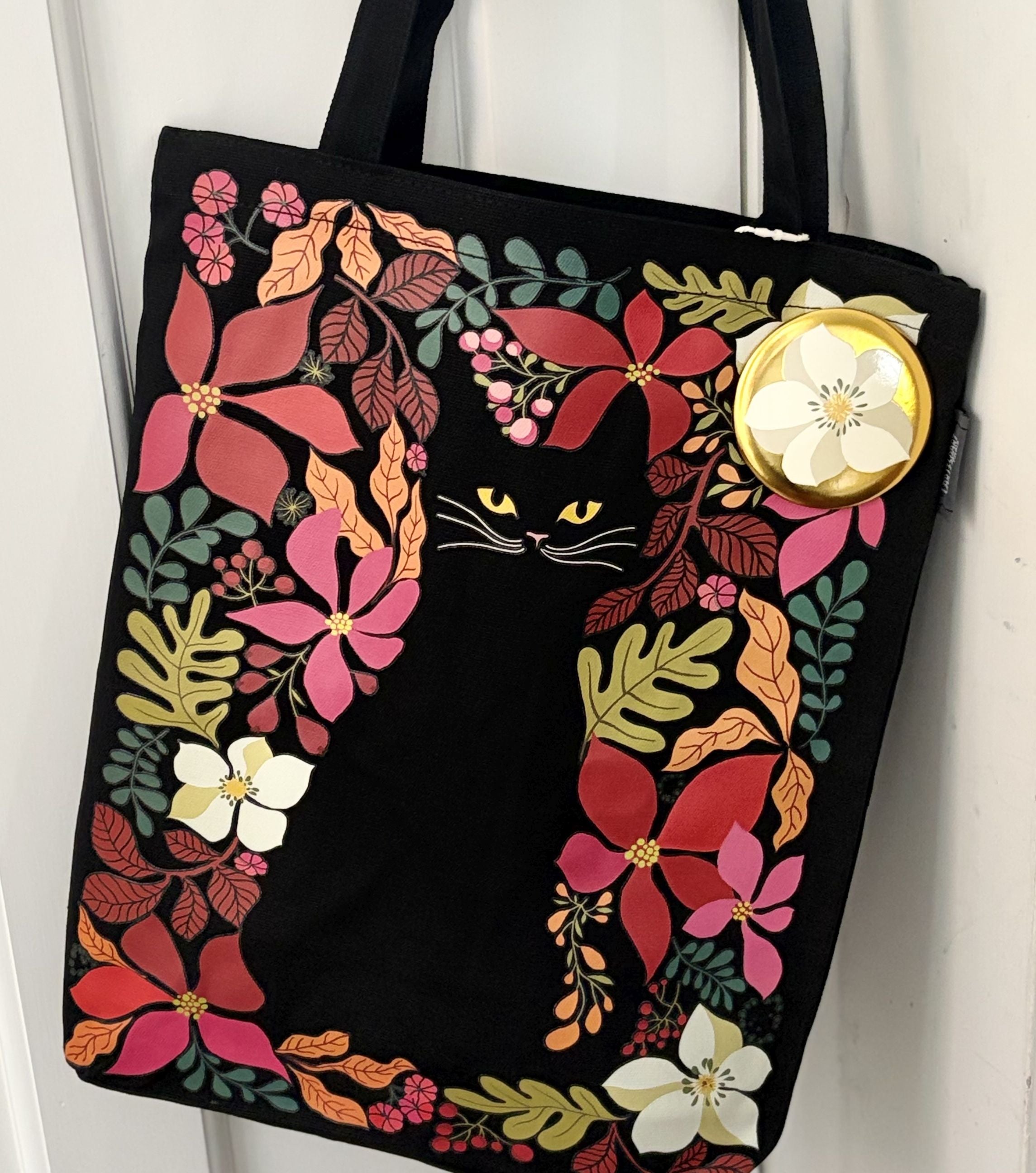 Black Cat Tote Bag