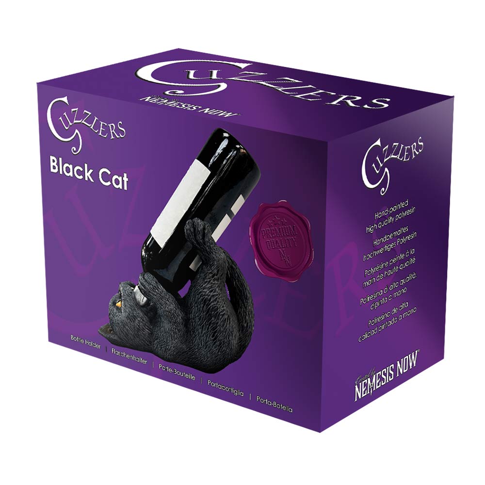 Black Cat Bottle Holder