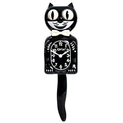 Classic Black Glow Kit Cat Klock
