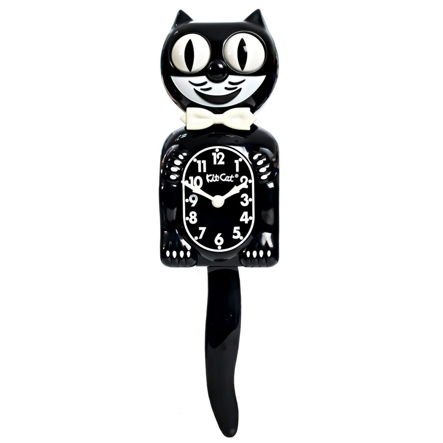 Classic Black Glow Kit Cat Klock