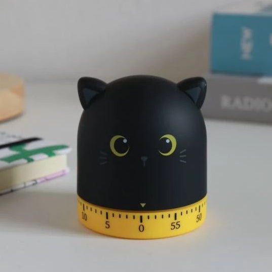 Black Cat Kitchen Timer