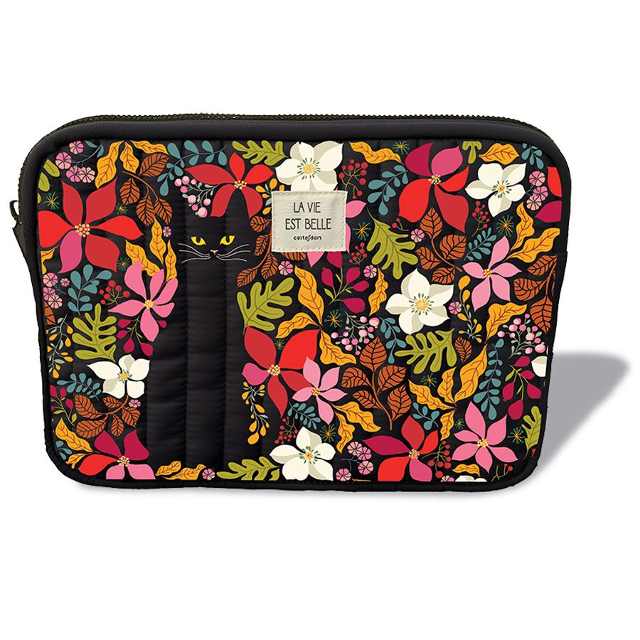 Black Cat Laptop Case