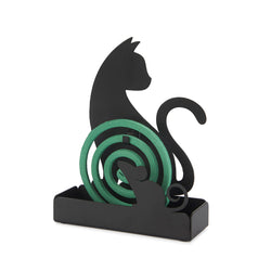 Black Cat Mosquito Coil Holder