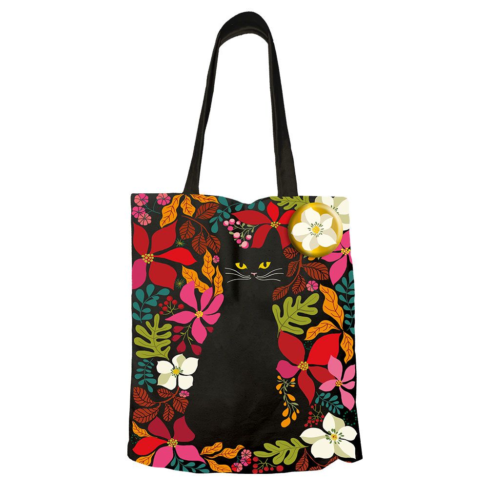 Black Cat Tote Bag