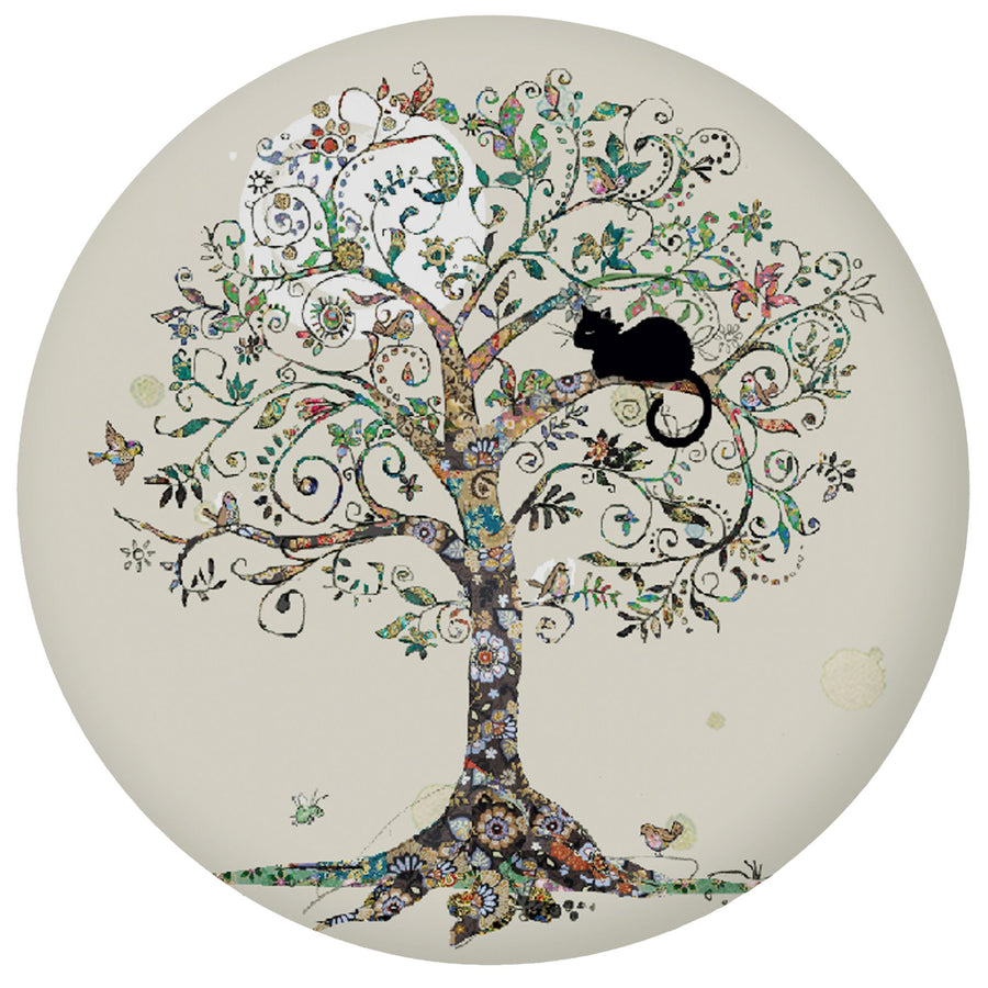 Black Kitty Fridge Magnet