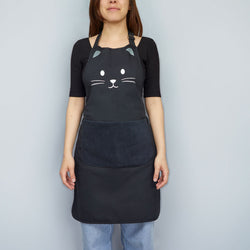 Black Cat Apron