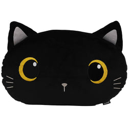 Black Cat Flat Pillow Cushion