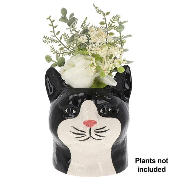 Black & White Ceramic Pot