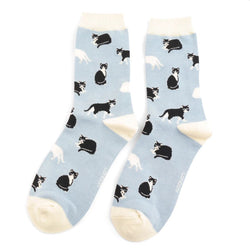 Black & White Cats Socks UK 4-7