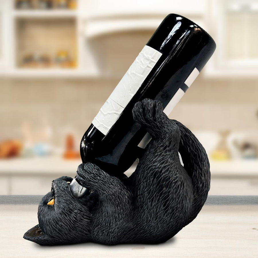 Black Cat Bottle Holder