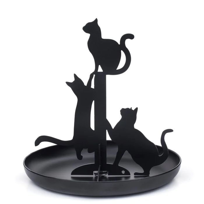 Black Cats Jewellery Stand