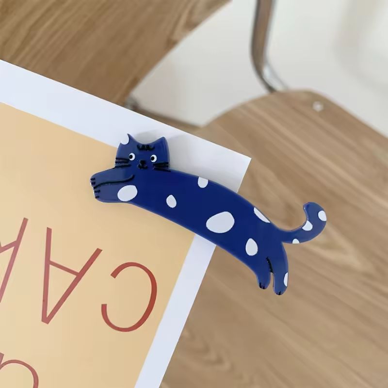 Spot Cat Twin Hair Clips
